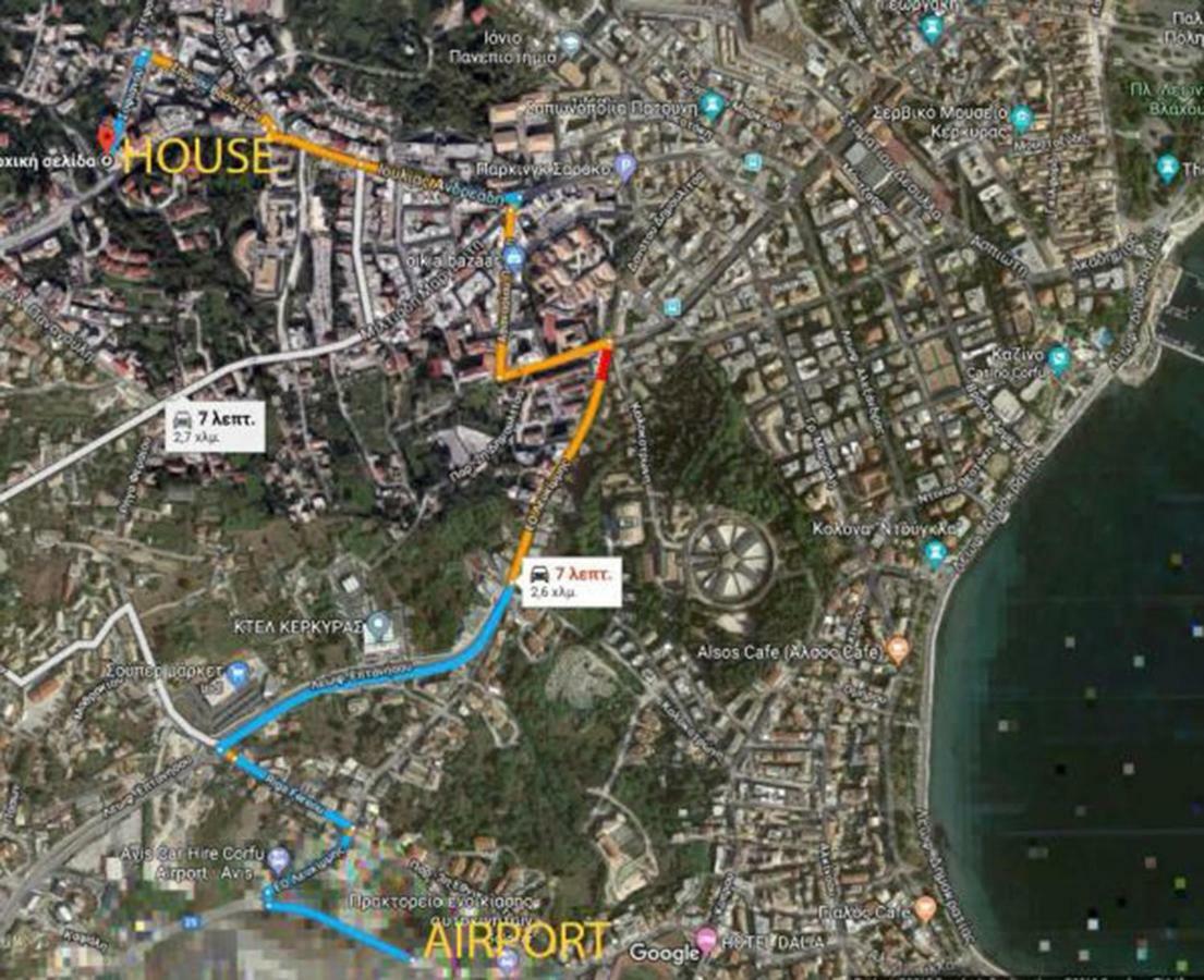 B&B In Corfu Town Kültér fotó
